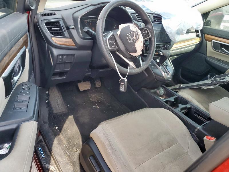 5J6RW1H51KL004940 - 2019 HONDA CR-V EX أحمر صورة 8