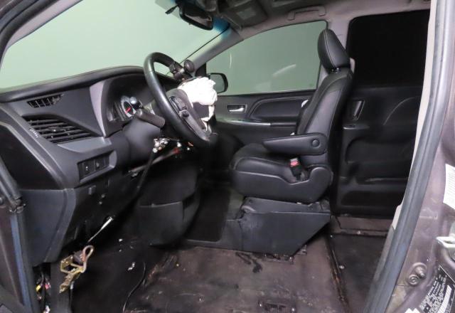 5TDXK3DC5FS642718 - 2015 TOYOTA SIENNA SPORT GRAY photo 9