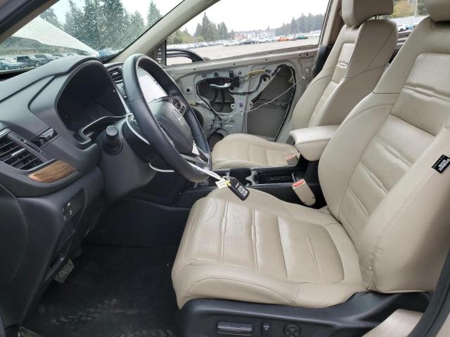 5J6RW2H89HL005939 - 2017 HONDA CR-V EXL TAN photo 7