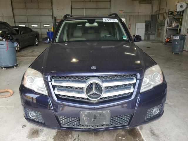 WDCGG8HB7AF487933 - 2010 MERCEDES-BENZ GLK 350 4MATIC BLACK photo 5