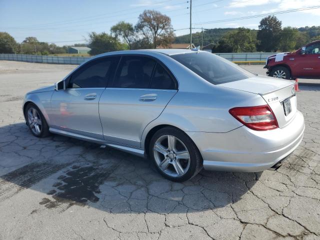 WDDGF8BBXBR184216 - 2011 MERCEDES-BENZ C 300 4MATIC SILVER photo 2