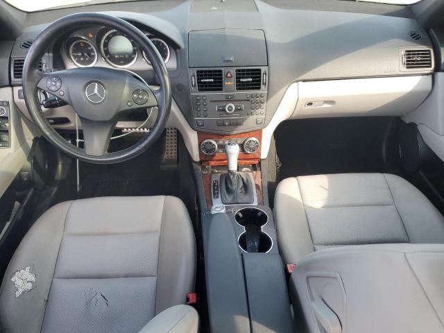 WDDGF8BBXBR184216 - 2011 MERCEDES-BENZ C 300 4MATIC SILVER photo 8