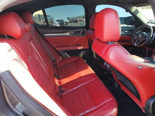 ZASFAKNN7J7B98695 - 2018 ALFA ROMEO STELVIO TI SPORT GRAY photo 10