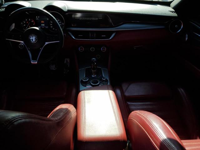 ZASFAKNN7J7B98695 - 2018 ALFA ROMEO STELVIO TI SPORT GRAY photo 8