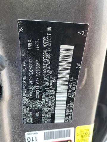 5TDKK3DC0GS748053 - 2016 TOYOTA SIENNA LE WHITE photo 13