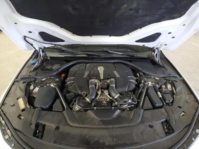 WBA7F0C57GGM20910 - 2016 BMW 750 I WHITE photo 11