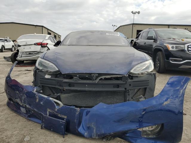 5YJSA1E27GF137454 - 2016 TESLA MODEL S BLUE photo 5