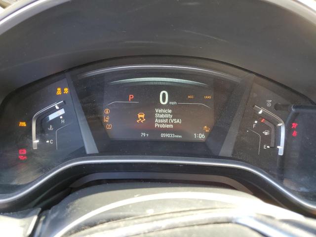 2HKRW1H82JH510747 - 2018 HONDA CR-V EXL ბურგუნდია ფოტო 9