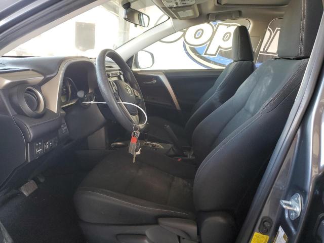 JTMWFREVXFD061245 - 2015 TOYOTA RAV4 XLE GRAY photo 7