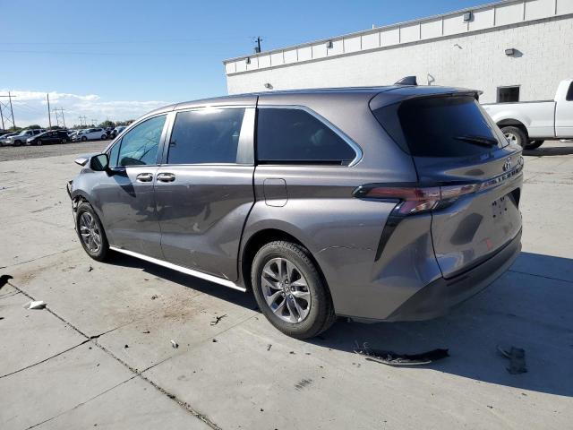 5TDKRKEC1PS172784 - 2023 TOYOTA SIENNA LE 灰色 照片 2