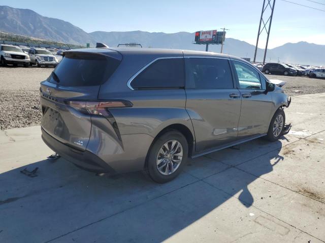 5TDKRKEC1PS172784 - 2023 TOYOTA SIENNA LE 灰色 照片 3