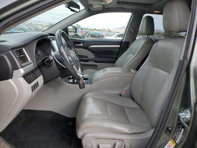 5TDJKRFH1FS103255 - 2015 TOYOTA HIGHLANDER XLE Vert photo 7