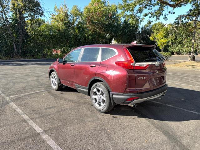 7FARW2H81JE047976 - 2018 HONDA CR-V EXL წითელი ფოტო 3