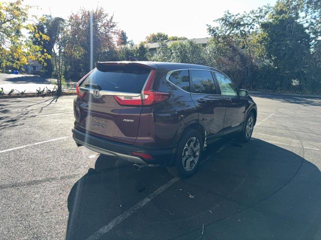 7FARW2H81JE047976 - 2018 HONDA CR-V EXL წითელი ფოტო 4