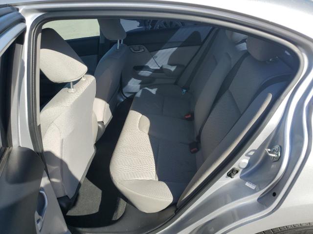 19XFB2F51EE026852 - 2014 HONDA CIVIC LX SILVER photo 10