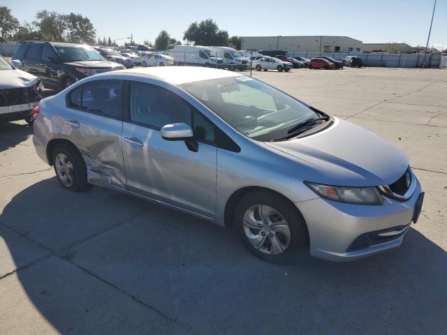 19XFB2F51EE026852 - 2014 HONDA CIVIC LX SILVER photo 4