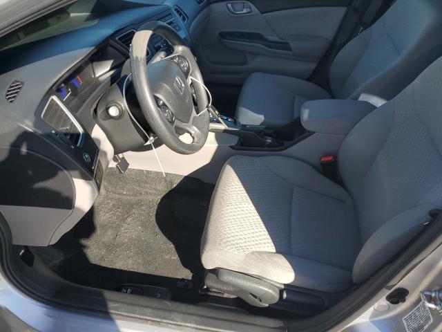 19XFB2F51EE026852 - 2014 HONDA CIVIC LX SILVER photo 7