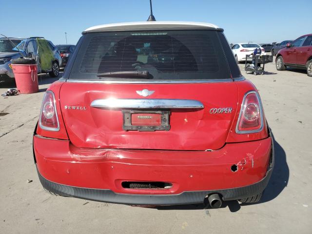 WMWSU3C52CT255223 - 2012 MINI COOPER RED photo 6