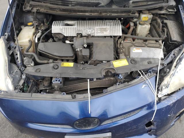 JTDKN3DU1A0064722 - 2010 TOYOTA PRIUS BLUE photo 11