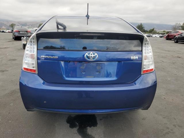 JTDKN3DU1A0064722 - 2010 TOYOTA PRIUS BLUE photo 6