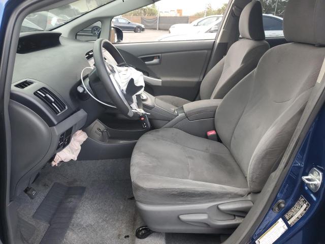 JTDKN3DU1A0064722 - 2010 TOYOTA PRIUS BLUE photo 7