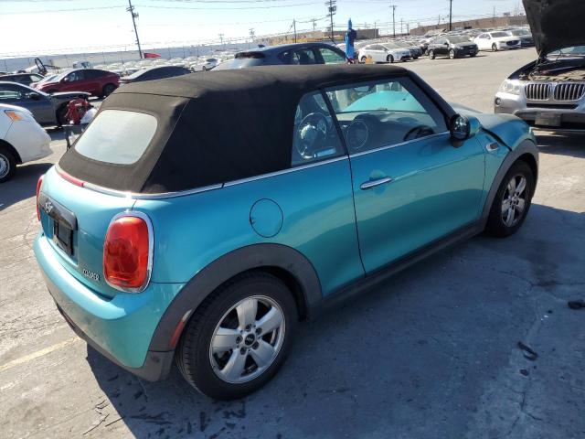 WMWWG5C50J3D00762 - 2018 MINI COOPER Turkusowy zdjęcie 3