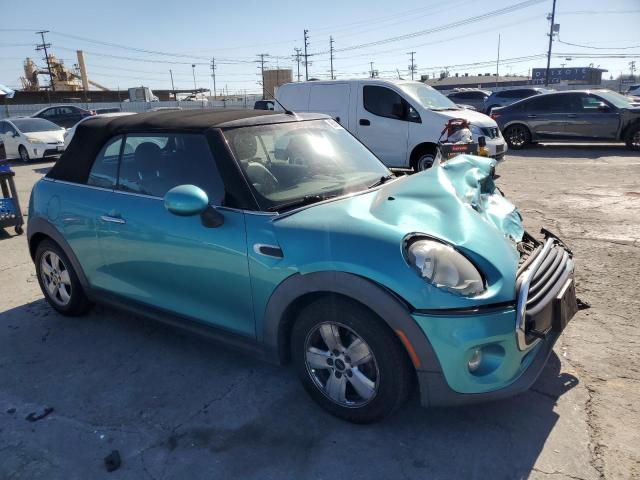 WMWWG5C50J3D00762 - 2018 MINI COOPER Turkusowy zdjęcie 4