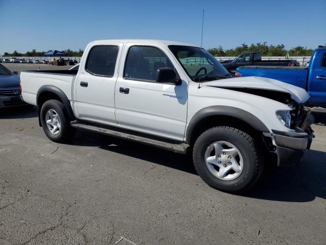 5TEHN72N94Z411893 - 2004 TOYOTA TACOMA DOUBLE CAB WHITE photo 4
