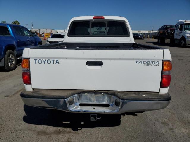 5TEHN72N94Z411893 - 2004 TOYOTA TACOMA DOUBLE CAB WHITE photo 6