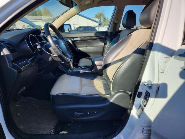 5XYKUCA19BG020301 - 2011 KIA SORENTO EX WHITE photo 7