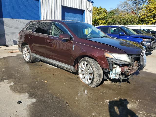 2LMHJ5AR2ABJ13913 - 2010 LINCOLN MKT Бордовий фото 4