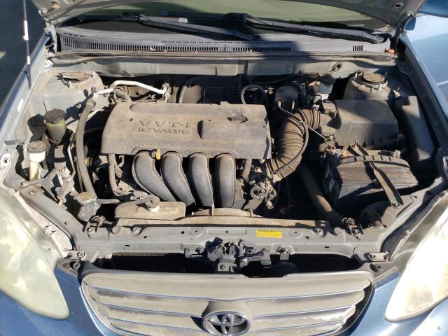 1NXBR32E94Z319979 - 2004 TOYOTA COROLLA CE BLUE photo 11