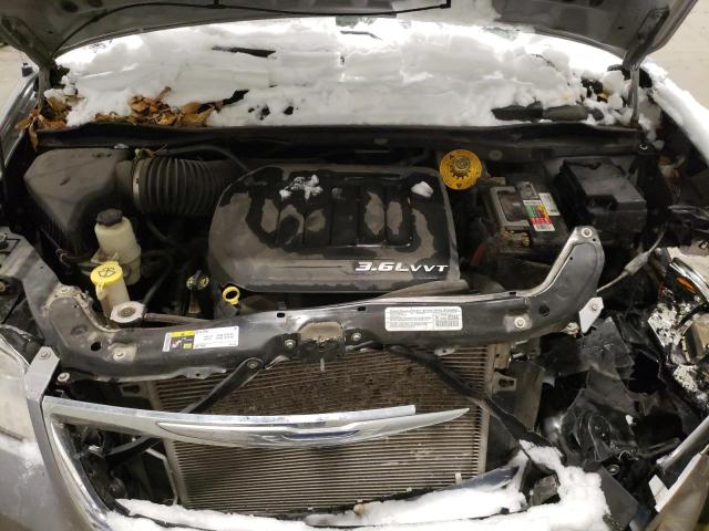 2C4RC1CG5ER367373 - 2014 CHRYSLER TOWN & COU TOURING L SILVER photo 12