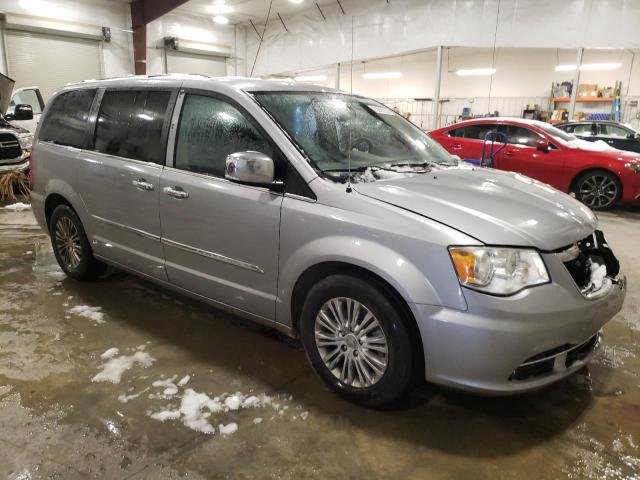 2C4RC1CG5ER367373 - 2014 CHRYSLER TOWN & COU TOURING L SILVER photo 4