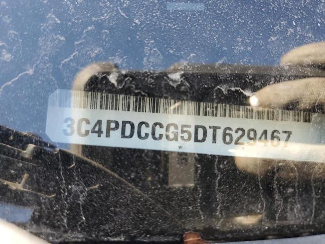 3C4PDCCG5DT629467 - 2013 DODGE JOURNEY SXT WHITE photo 13