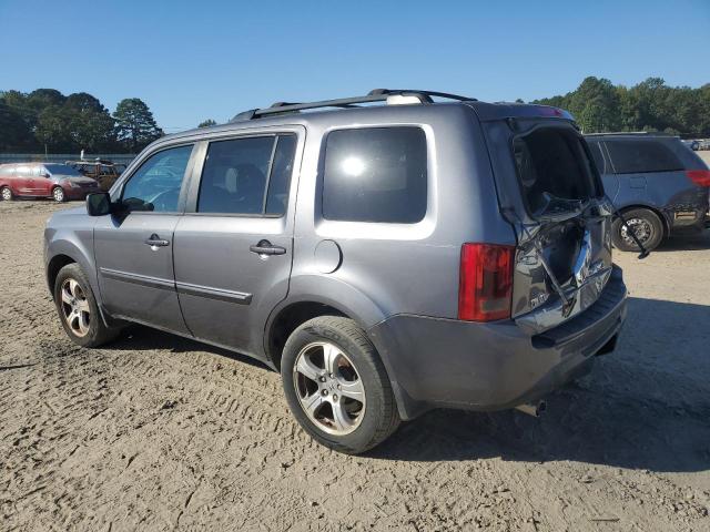 5FNYF3H57EB008821 - 2014 HONDA PILOT EXL SILVER photo 2