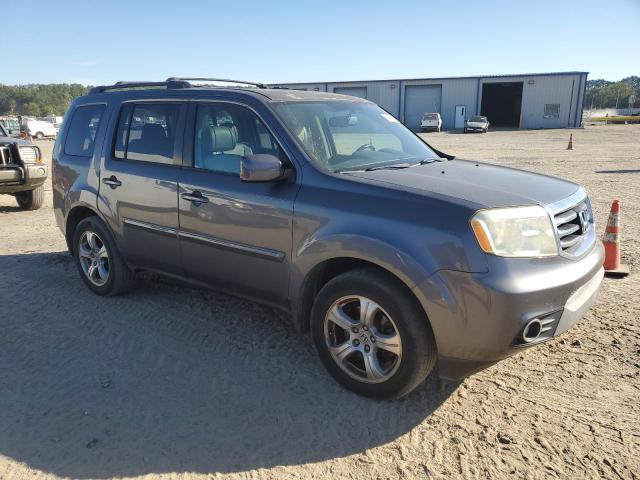 5FNYF3H57EB008821 - 2014 HONDA PILOT EXL SILVER photo 4