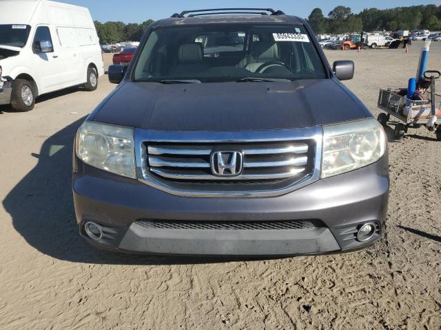 5FNYF3H57EB008821 - 2014 HONDA PILOT EXL SILVER photo 5