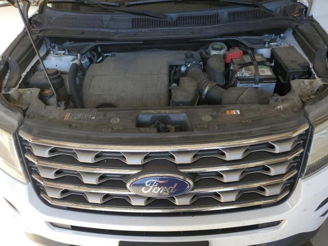 1FM5K8D81HGA85167 - 2017 FORD EXPLORER XLT Ақ фото 12