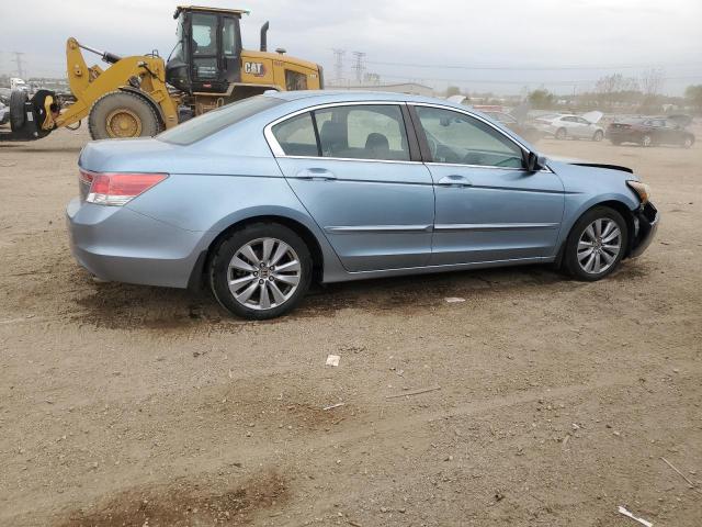 1HGCP2F82BA022548 - 2011 HONDA ACCORD EXL 蓝色 照片 3