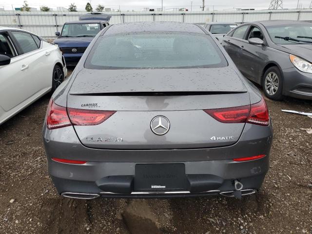 W1K5J4HB4PN377563 - 2023 MERCEDES-BENZ CLA 250 4MATIC GRAY photo 6