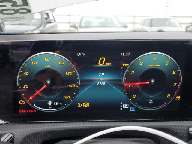 W1K5J4HB4PN377563 - 2023 MERCEDES-BENZ CLA 250 4MATIC GRAY photo 9