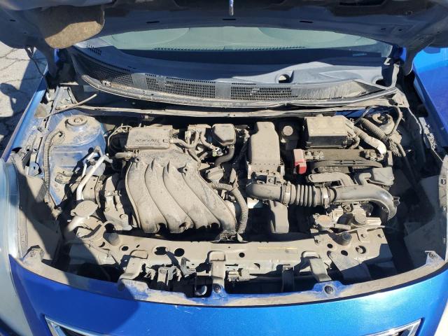 3N1CN7AP2EL804588 - 2014 NISSAN VERSA S Синий фото 11