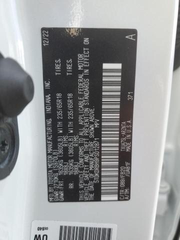 5TDKDRBH9PS012871 - 2023 TOYOTA HIGHLANDER L WHITE photo 14