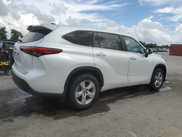 5TDKDRBH9PS012871 - 2023 TOYOTA HIGHLANDER L WHITE photo 3
