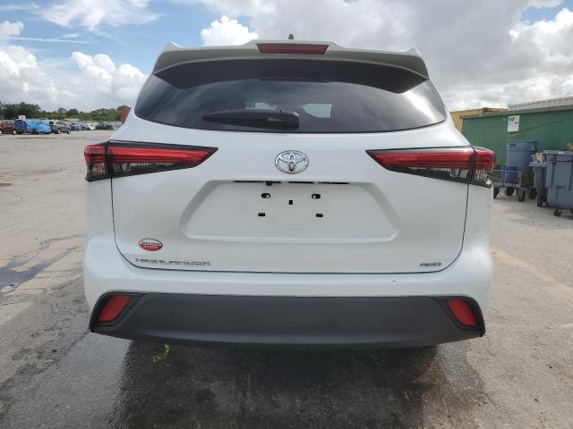 5TDKDRBH9PS012871 - 2023 TOYOTA HIGHLANDER L WHITE photo 6