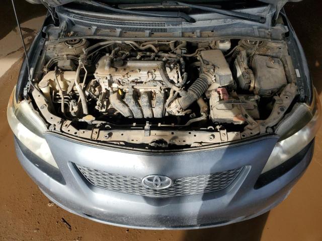 1NXBU4EE5AZ224556 - 2010 TOYOTA COROLLA BASE GRAY photo 11