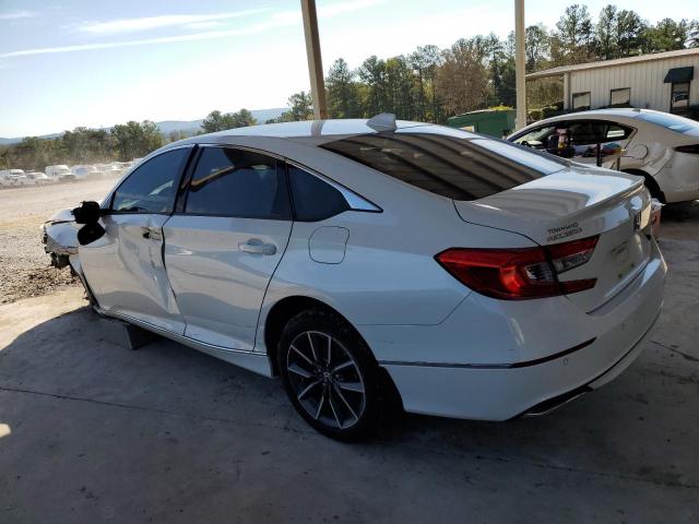1HGCV1F5XMA095160 - 2021 HONDA ACCORD EXL WHITE photo 2