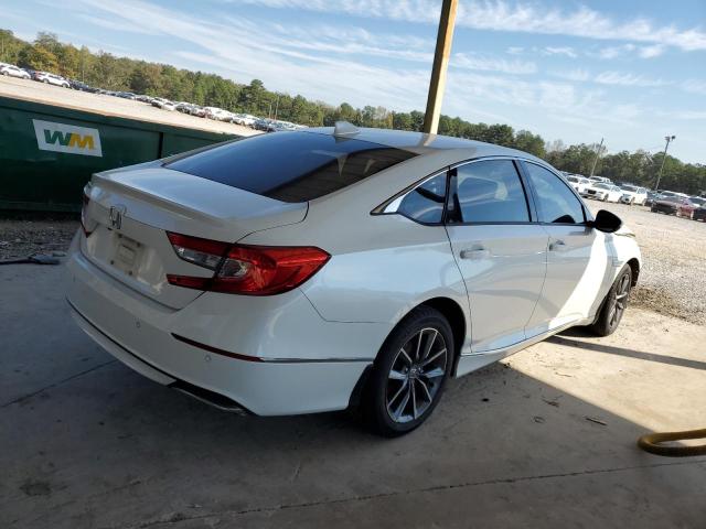 1HGCV1F5XMA095160 - 2021 HONDA ACCORD EXL WHITE photo 3