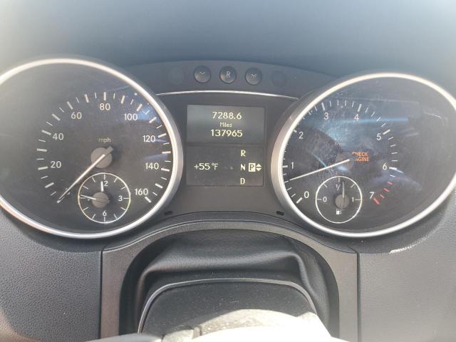 4JGBB8GBXBA688221 - 2011 MERCEDES-BENZ ML 350 4MATIC BLACK photo 9